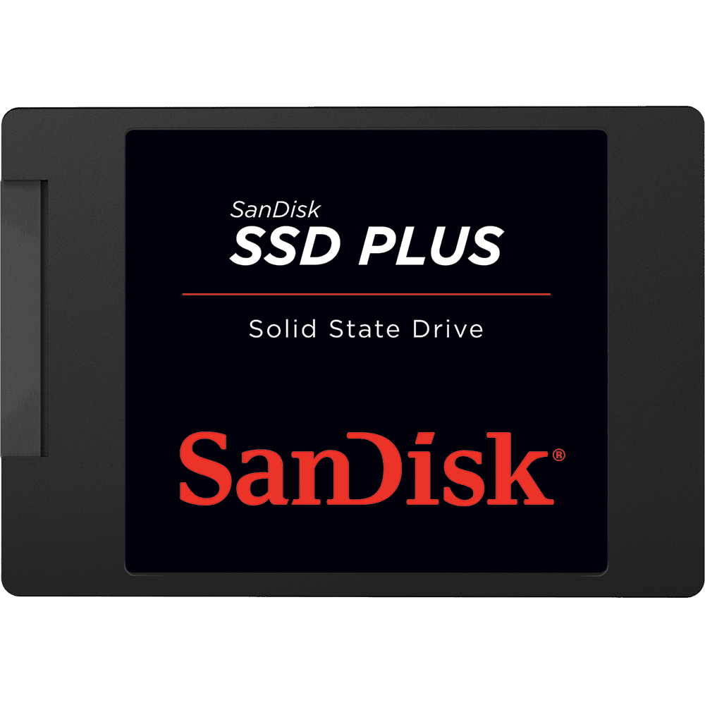 Memoria a Stato Solido SSD Plus 120GB (530MB/s lettura, 400MB/s scrittura)