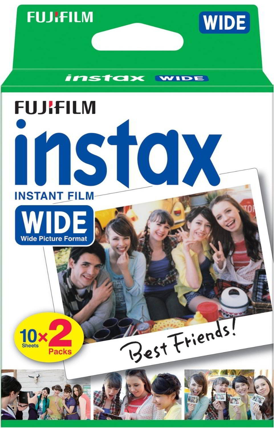 Instx Wide pacco 10x5 (50 Foto)