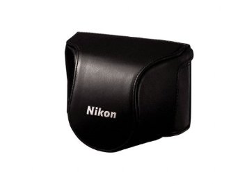 CB-N2000SC Brown set custodia x Nikon 1 J1+10-30mm