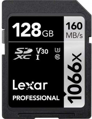 128GB LEXAR PRO 1066X SDXC UHS-I V30