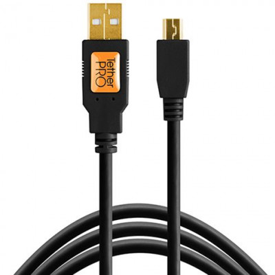 Cavo USB 2.0 maschio/Mini-B 5 pin 30cm nero