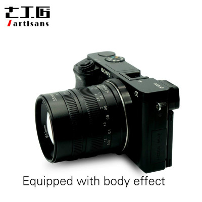 55mm f/1.4 x Fuji BLACK