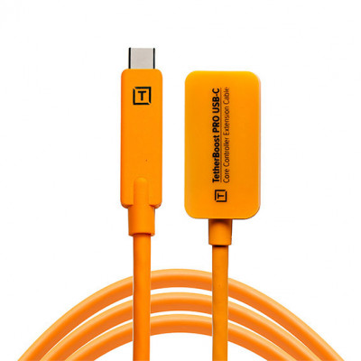 Tether Boost Cavo prolunga attiva Pro USB-C 4.6m Arancione