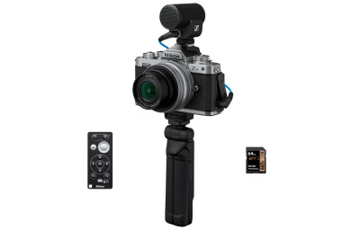 Z fc Vlogger DX 16-50 VR SL + SR + Mic + ML-L7 + SD 64GB Lexar 667x Pro