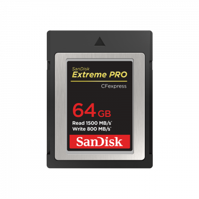 Extreme Pro CFexpress TipoB  64GB 1500MB/S / 800MB/S