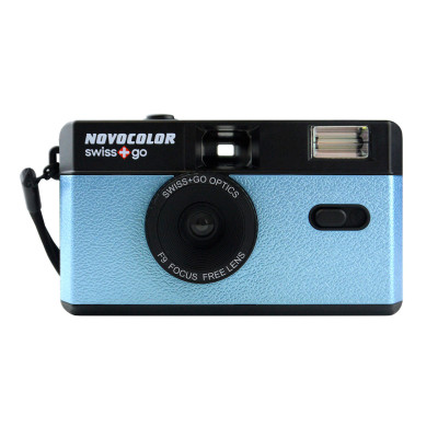 Novocolor 35mm analogica riutilizzabile Blu