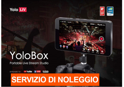 YoloBox Livestream device 7" touch screen