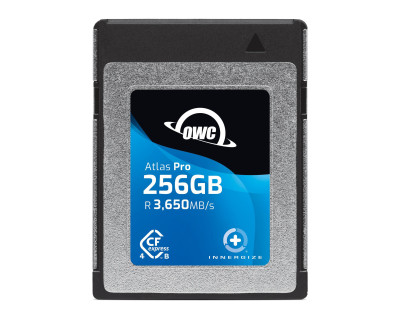 256GB Atlas Pro CFexpress Tipo B 4.0 R3650 MB/s W3000 MB/s