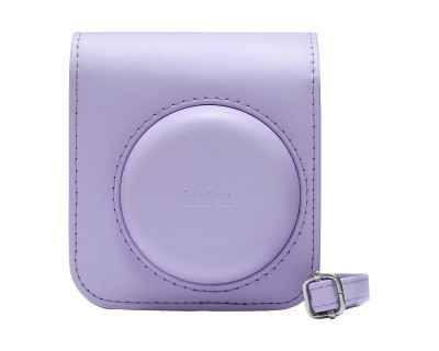 Borsa in pelle per Instax Mini 12 Lilac Purple