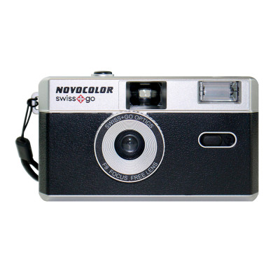 Novocolor 35mm analogica riutilizzabile Nera